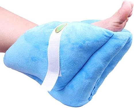1 Piece Foot Support Pillow-Heel Cushion Protector Pillow for Relieveing Foot Pressure,Blue