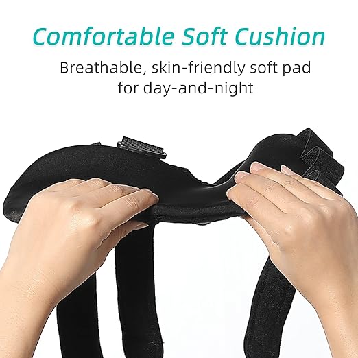 Fanwer Resting Hand Splint with Finger Separators - Hand Brace for Finger Contractures - Night Immobilizer Support for Carpal Tunnel Wrist Pain - Thumb Stabilizer Strap For Correction & Comfort (Left)