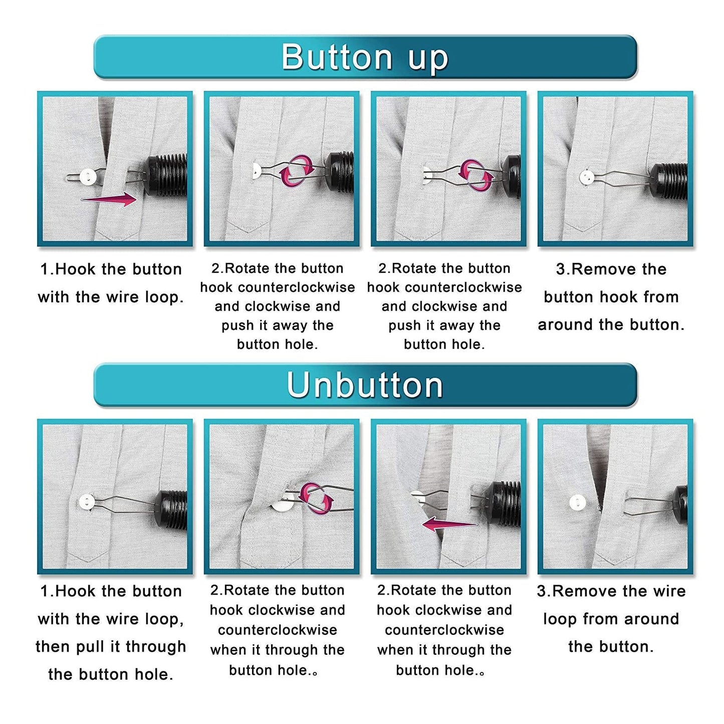 Zipper Hook Puller by Fanwer
