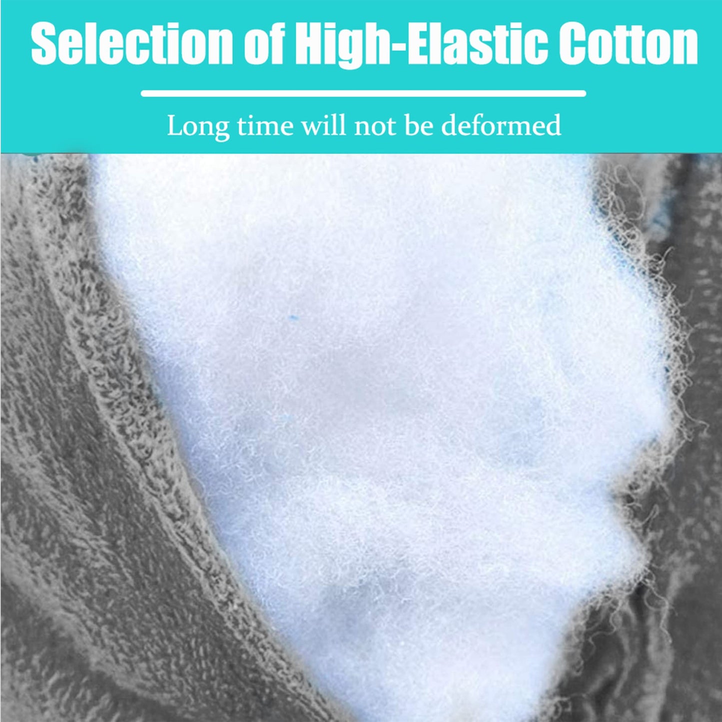 Gray Heel Cushion Protector Pillow