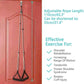 Fanwer Shoulder Pulley for Physical Therapy & Shoulder Pulley Workout, item hanged on the door