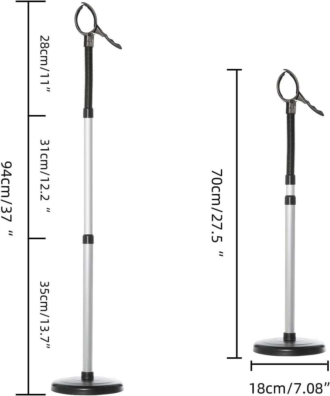 Fanwer adjustable hair dryer stand, height of the blower holder