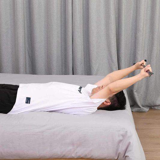 Fanwer shoulder wand exercises for external rotation & frozen shoulder, supine wand exercises