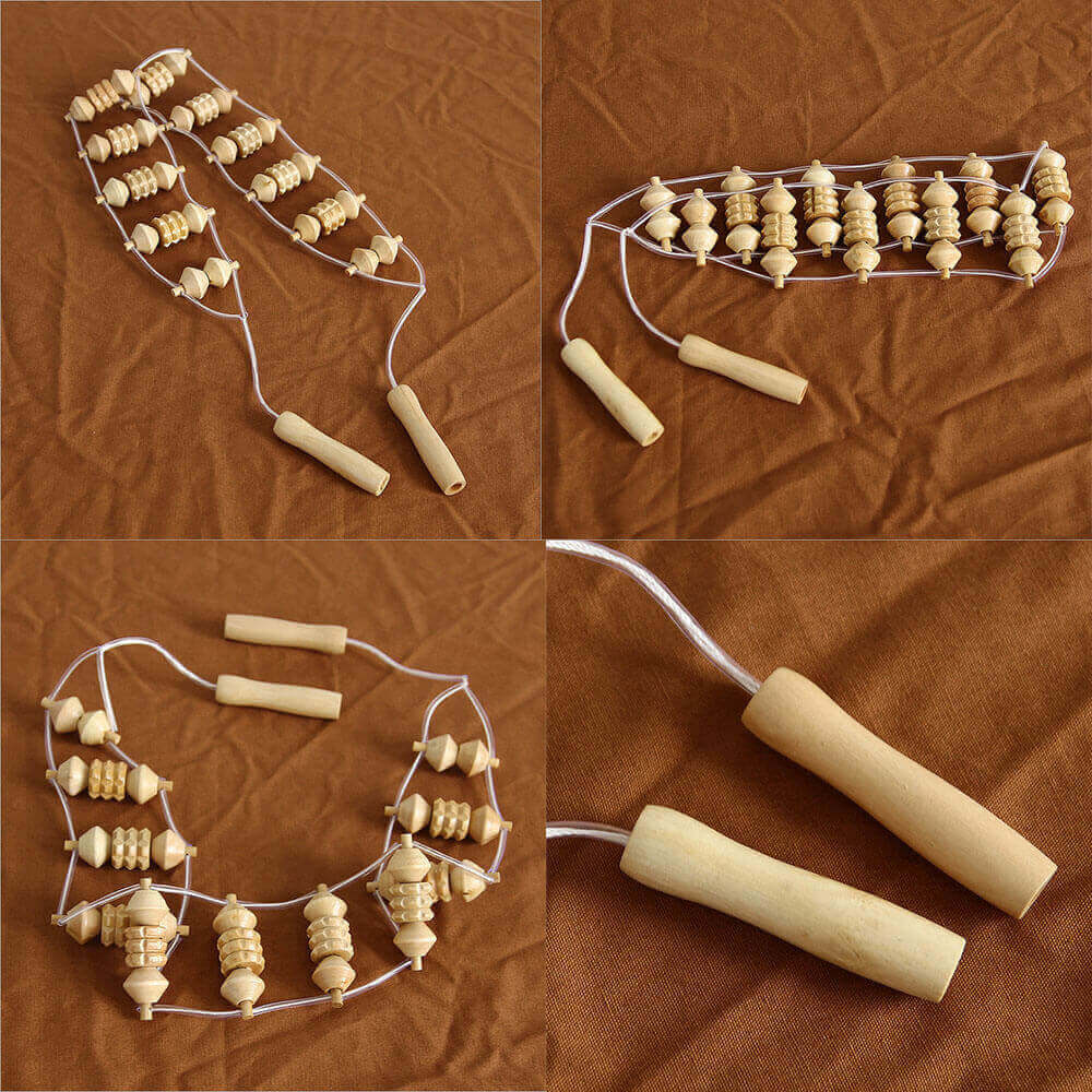Fanwer wood massage therapist, item demo