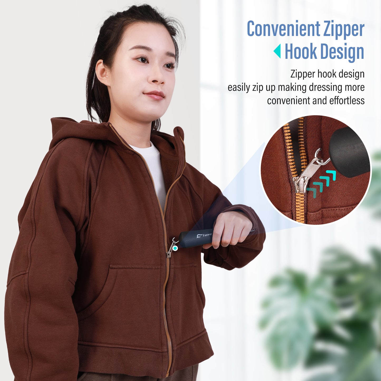 Zipper Hook Puller by Fanwer