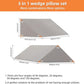 Fanwer Bed Wedges & Body Positioners (3 in 1), 40 Degree Wedges for Bed Positioning,Positioning Pillows for Elderly, Wedge Pillow for Bed Sores, Side Sleeping, After Surgery, Knees Elevated,Back Pain