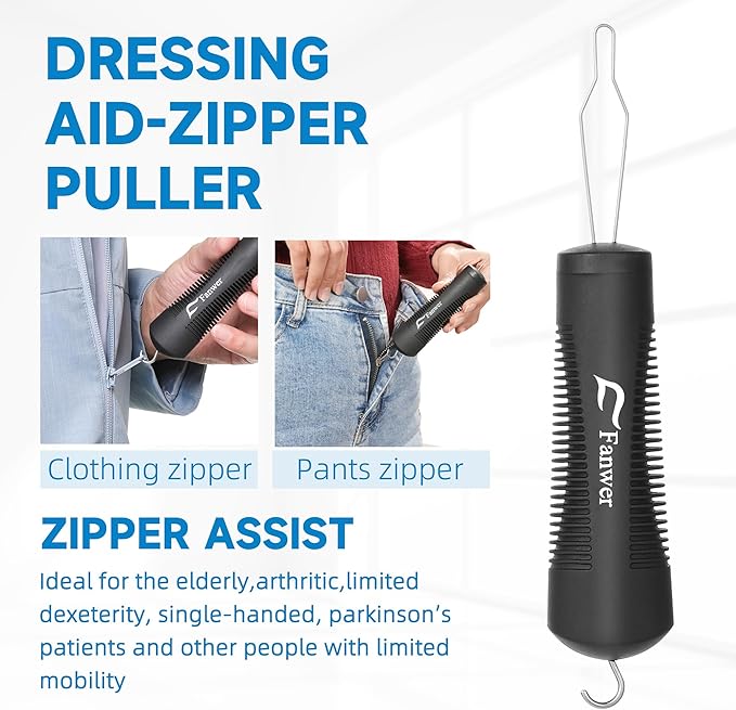 Button Aid Helper Button Hook for Arthritis Aids Help Buttoning, Button Helper Aid Tool