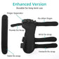 Fanwer Stroke Resting Hand Splint - Night Immobilizer Wrist Finger Brace for Flexion Contractures, Functional 5 Finger Stabilizer Wrap - for Muscle Atrophy Rehab, Arthritis, Tendonitis, Carpal Tunnel Pain(Large, Left)