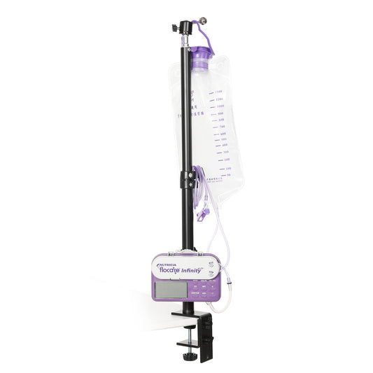 Feeding Tube Stand, Hands-Free Feeding Tube Holder Enteral Feeding Telescopic Pole, Feeding Pump Rack for Gravity Syringes Feeding Pump Feeding or Infusions