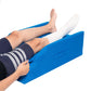 Fanwer Leg Elevation Pillows for After Surgery, Knee Replacement Recovery Aids, Leg Support Pillow to Elevate Feet, Knee, Ankle for Swelling, Injure, Sleeping, Footrest, Blue(Two Leg Version)