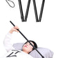 Shoulder Wand Therapy Stretching Tool, Collapsible Stretching Bar, Black Stretching Stick, Shoulder & Rotator Cuff Exercise Equipment Physical Therapy Tool for Recovery and Increasing Motion