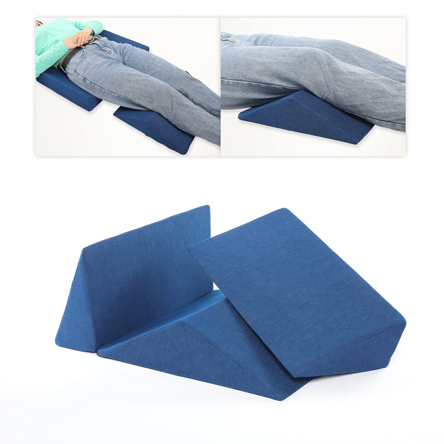 Fanwer Leg Elevation Pillows for Swelling, Wedge Pillows for After Surgery