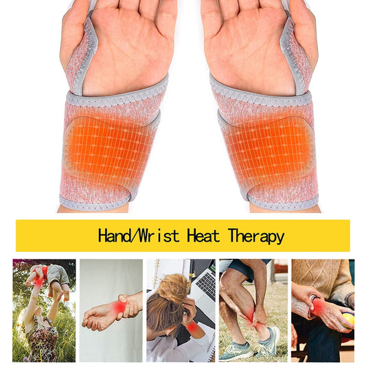 2 Electric Heating Pads for Wrist & Hand