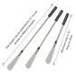 2 Premium Extra-Long Metal Shoe Horns with Telescopic Handles