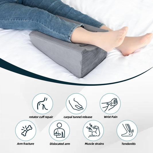 TYYIHUA Arm Pillow Arm Elevation Pillow Elbow Pillow for Arm Support After Surgery Rest, Wedge Pillows for After Surgery, Arm Rest Pillow
