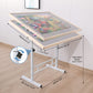 Fanwer Jigsaw Puzzle Table with Adjustable Iron Legs & Puzzle Board (1500 Piece)