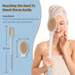 TYYIHUA 20.5" Back Bath Brush Long Handle for Shower for Elderly,Men and Women,Back Scrubbers for Use in Shower,Dual-Sided Exfoliating Dry Brush with Stiff and Soft Bristles,Shower Scrubber for Body
