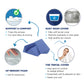 Fanwer Leg Elevation Pillows for Swelling, Wedge Pillows for After Surgery