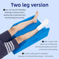 Fanwer Leg Elevation Pillows for After Surgery, Knee Replacement Recovery Aids, Leg Support Pillow to Elevate Feet, Knee, Ankle for Swelling, Injure, Sleeping, Footrest, Blue(Two Leg Version)