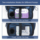 Fewener Feeding Tube Backpack for G Tube Gtube Feeding - 13.8" Upgraded Modified Enteral Feeding Pump Backpack for Teenagers/Adults/Blue