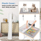 Fanwer Jigsaw Puzzle Table with Adjustable Iron Legs & Puzzle Board (1500 Piece)