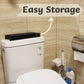 Fewener Foldable Toilet Stool - Portable Travel Poop Stool for Toilet, 7" and 9" Adjustable Heights
