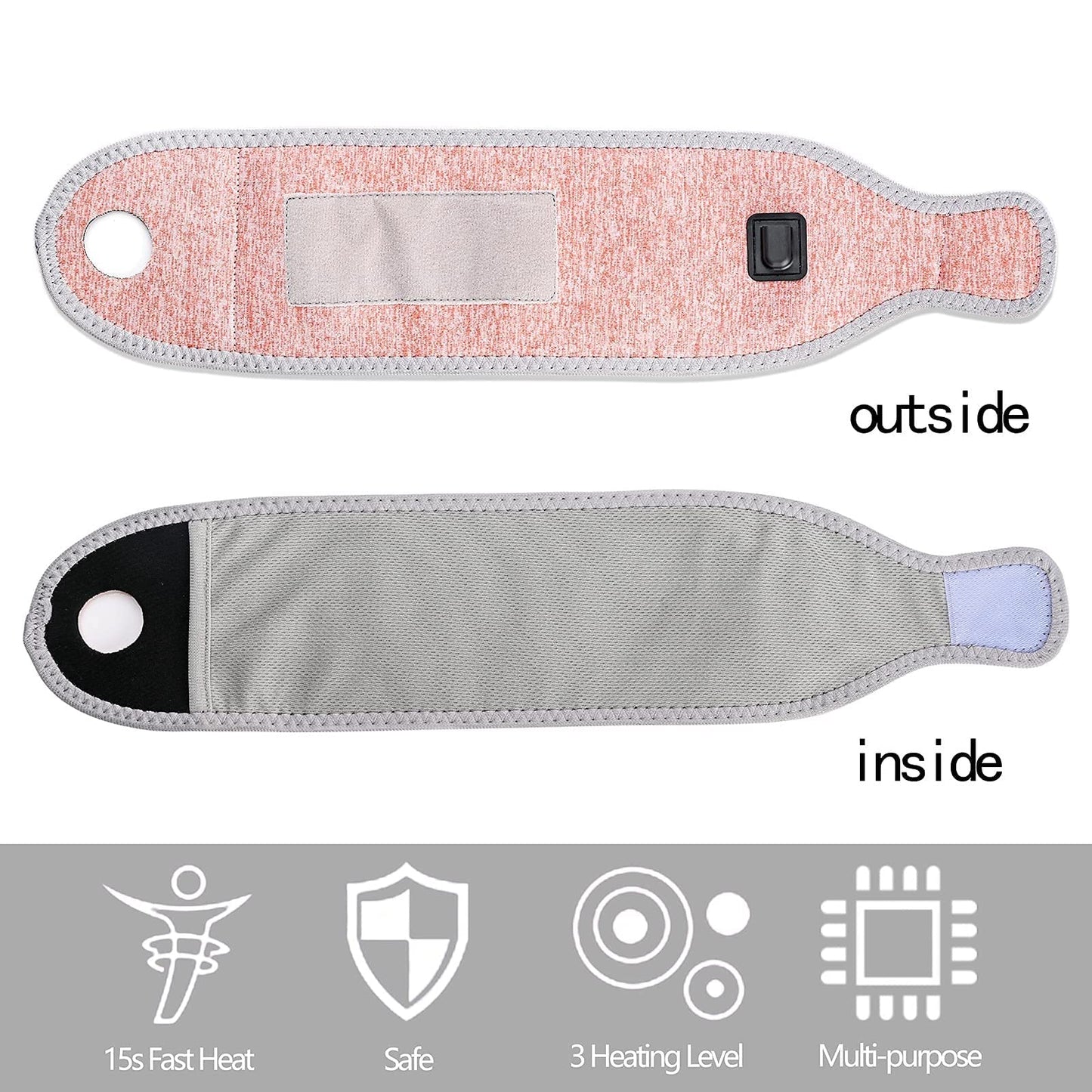 2 Electric Heating Pads for Wrist & Hand