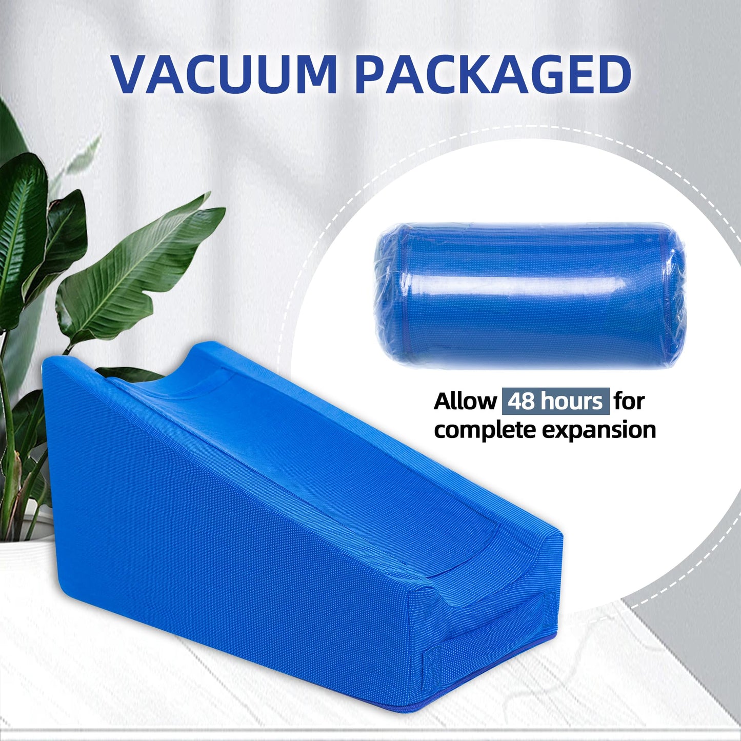 TYYIHUA Arm Wedge Elevation Pillow Arm Pillow for Broken Arm Therapy Wedge Foam or After Surgery Rest to Keep Elevated