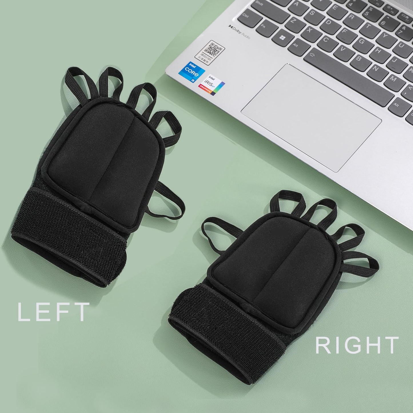 Hand Weights for Fine Motor Skills, Weighted Gloves for Tremors, Aid for Hand Tremors and Parkinsons Patients, Writing Weights & Hand Strengthening Tool