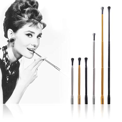 Slim Black Audrey Hepburn Cigarette Holder
