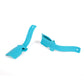 Small Plastic Shoe Horn for Dressing Aid, Unisex and Portable Shoehorn (4 Pieces Contained)