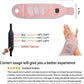 2 Electric Heating Pads for Wrist & Hand, temperature changing with colors
