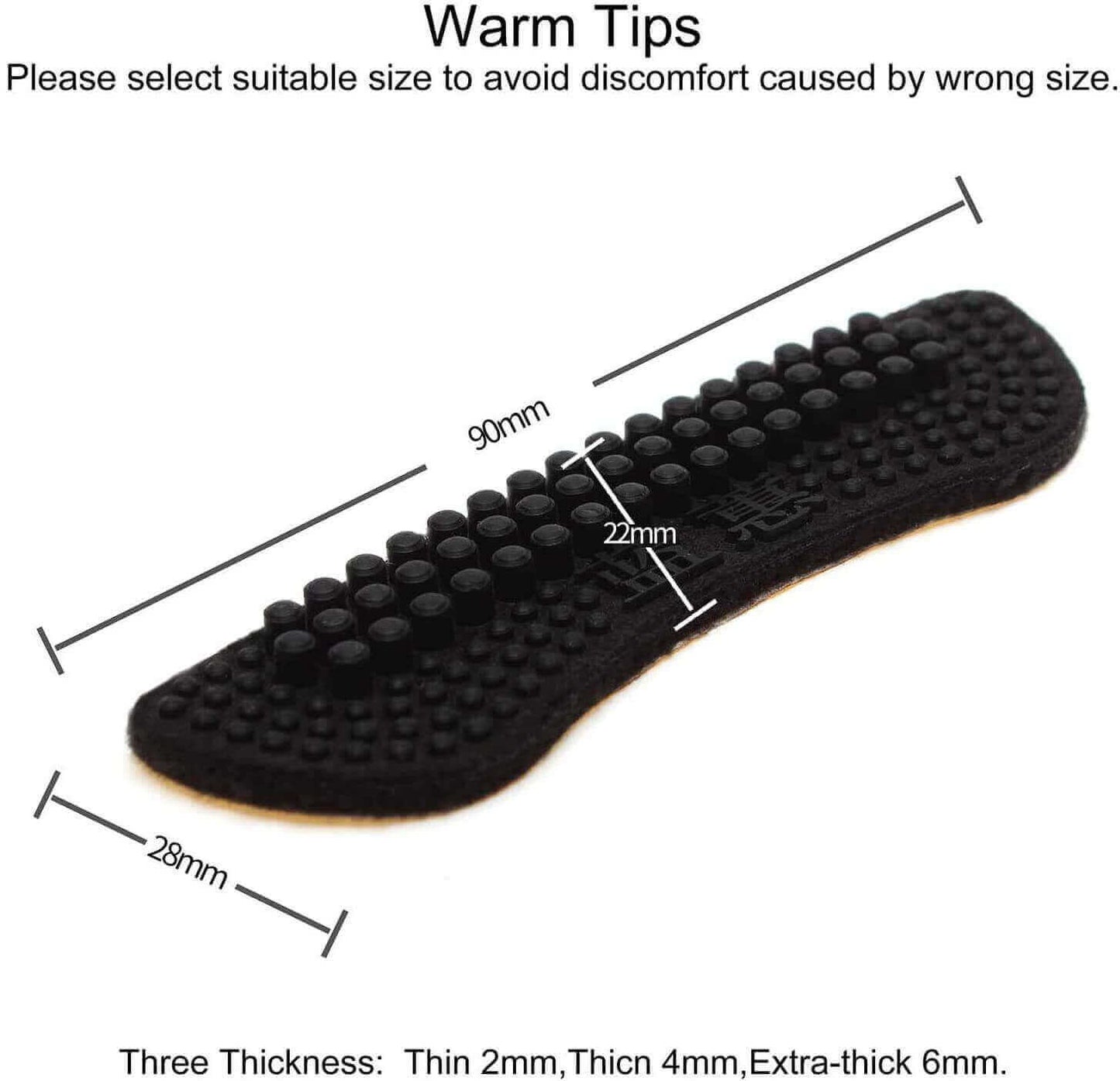 3 heel grips for high heels, heel liner cushion inserts and insoles, insole size