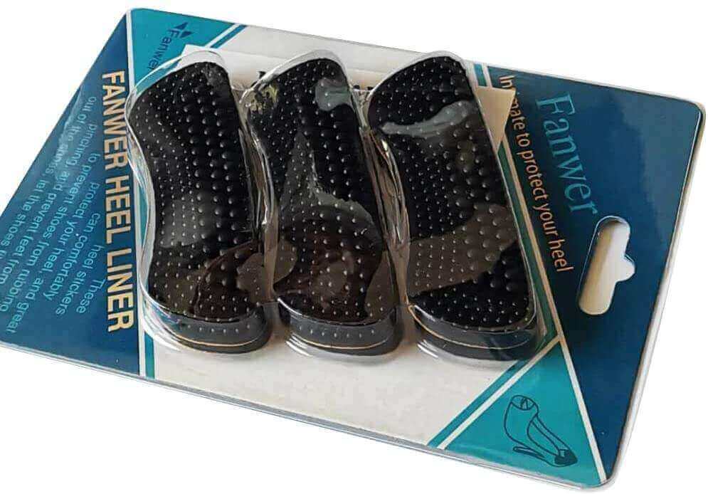 3 heel grips for high heels, heel liner cushion inserts and insoles, the whole package