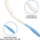 15-inch long-handle comb for elderly's ergonomic design and texture