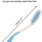 long handled hair brush for long hair, thick hair, fine hair, length of the handle