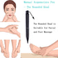 Acupuncture pen for massage therapy, the round end for foot and face