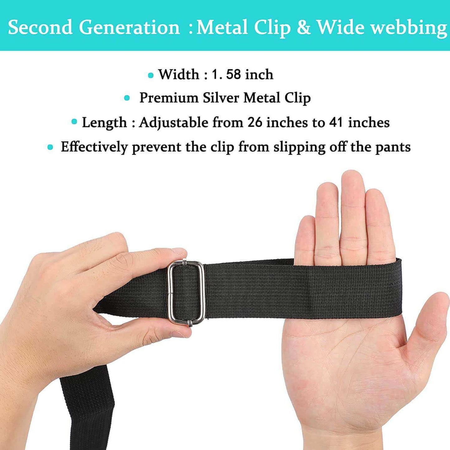 clip and pull dressing aid for pants, assist tool to pull up pants, strap details demo