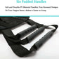 Fanwer 36-inch patient transfer sling with handles for disabled & elderly, padded handles