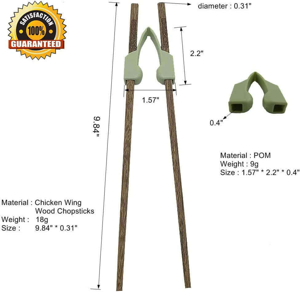 Fanwer Chopstick Helper and Chopsticks Holder Set, Chopstick Buddy, helper specification