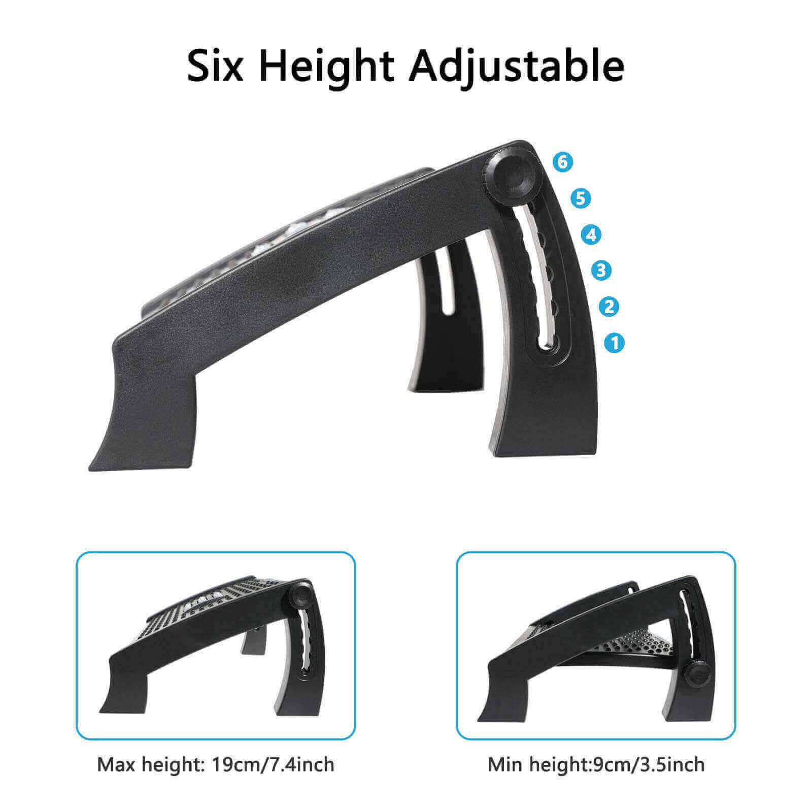 Fanwer Foot Rest Under Desk, adjustable height