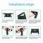 Fanwer Foot Rest Under Desk, installation steps