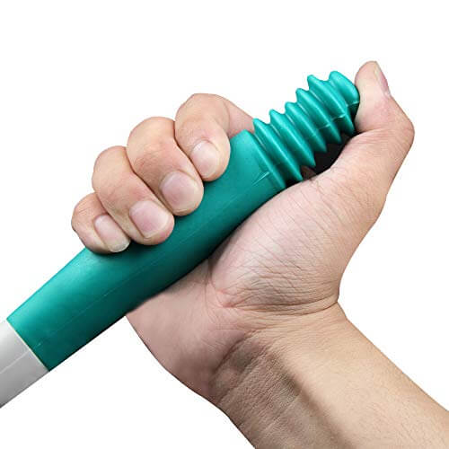 Fanwer Self-wipe Toilet Aid Tool, Rubber Toileting Tongs for Disabled, the grip