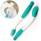 Fanwer Self-wipe Toilet Aid Tool, Rubber Toileting Tongs for Disabled, the toilet with two wands