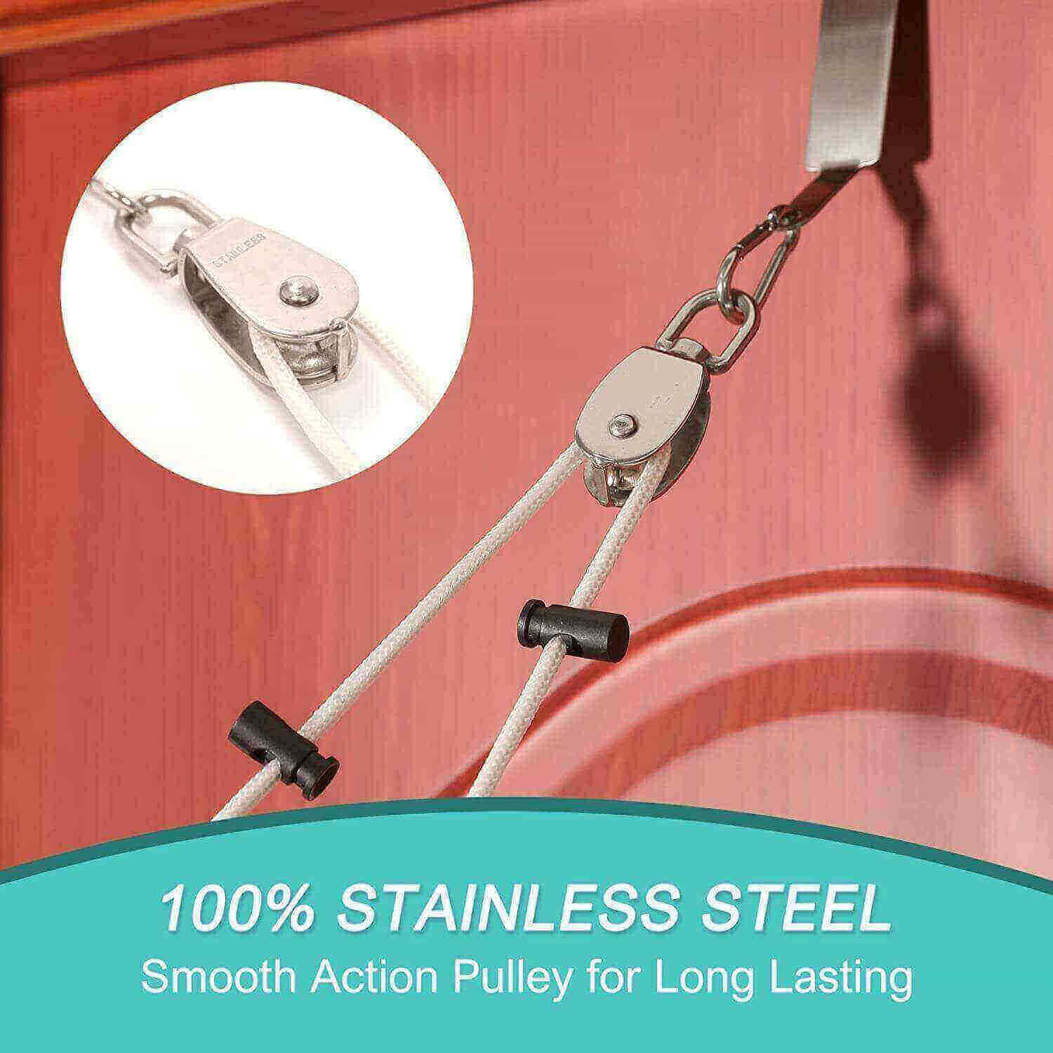 Fanwer Shoulder Pulley for Physical Therapy & Shoulder Pulley Workout, the pulley details