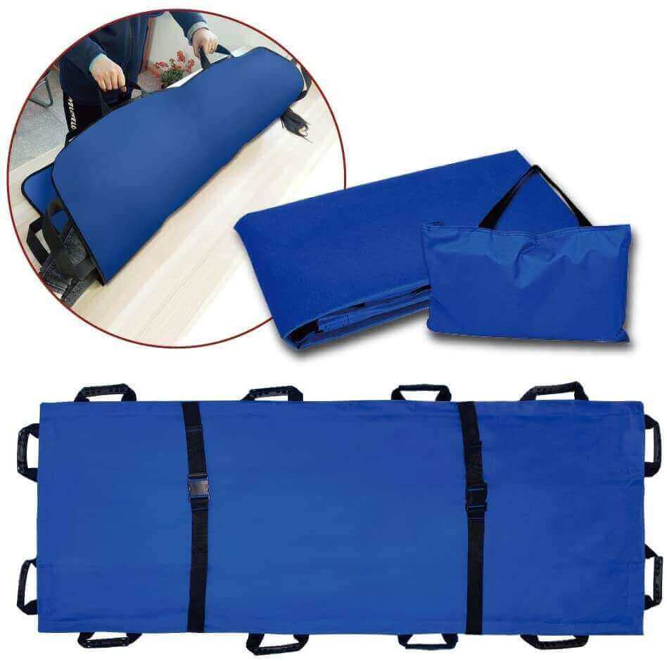 Fanwer Slide Sheet Transfer Aids with Handles for Patients Transfer, folding item demo