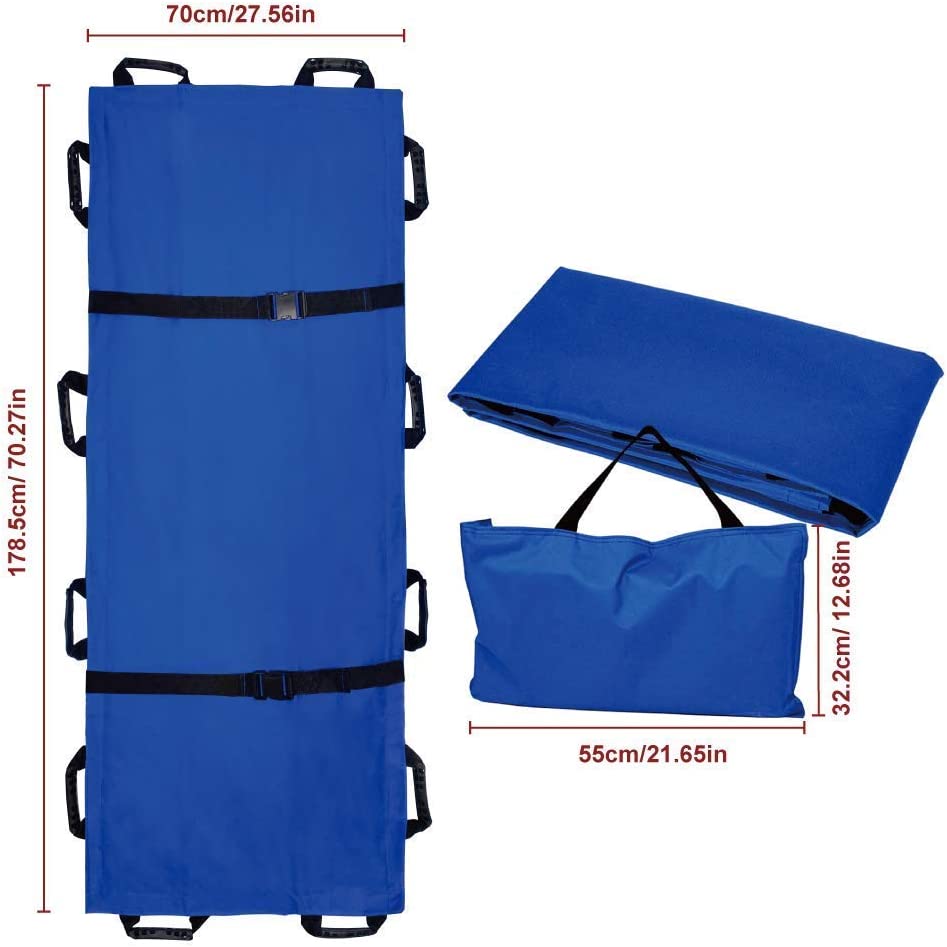 Fanwer Slide Sheet Transfer Aids with Handles for Patients Transfer, size markup