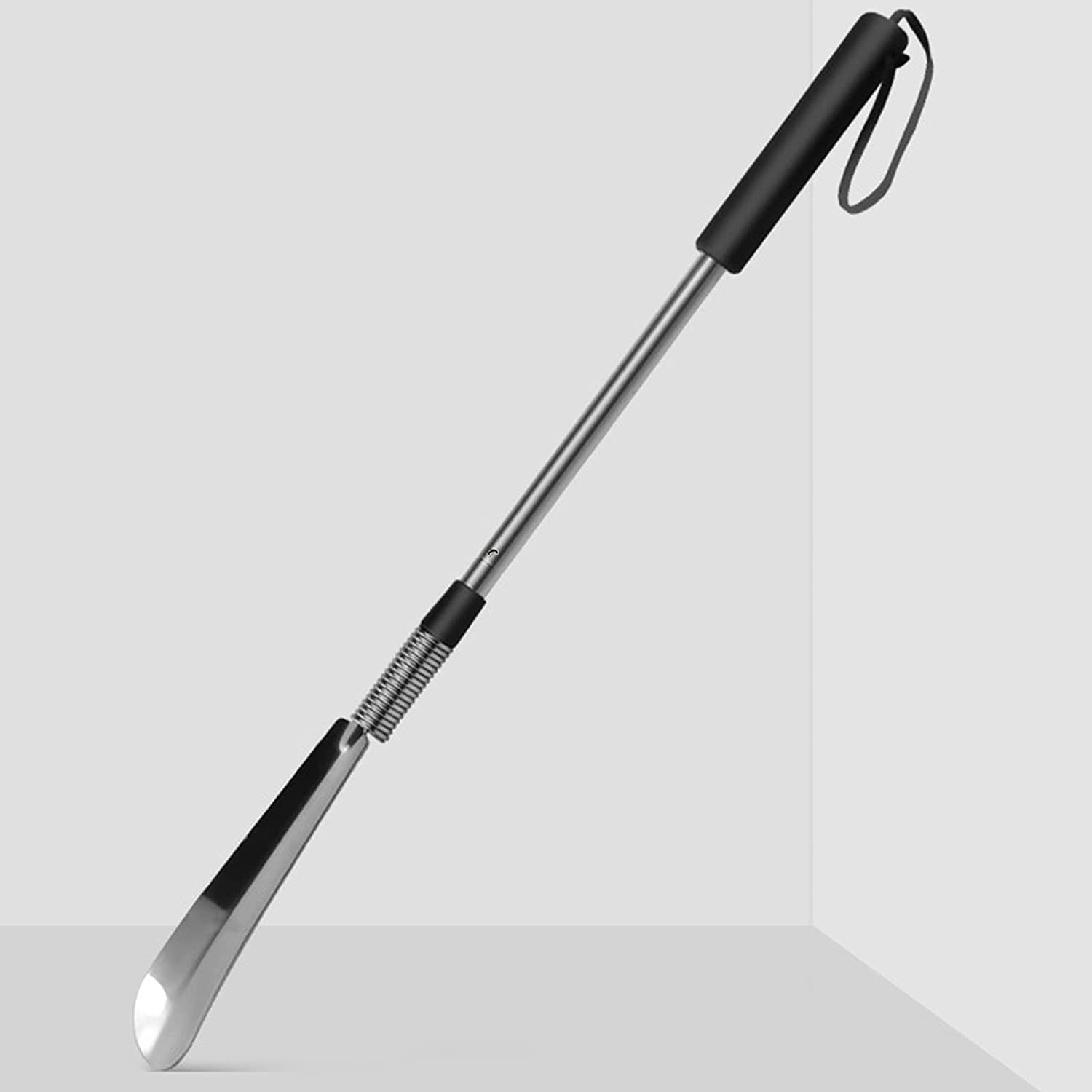 Fanwer Stainless Steel Shoe Horn for Elderly Seniors with Long Handle