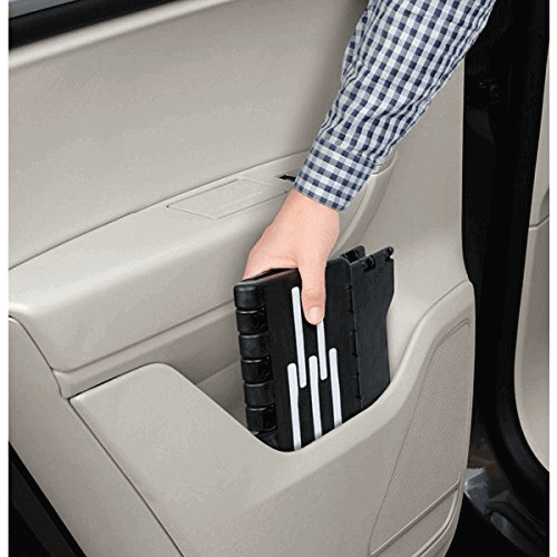 Collapsible step stool with handle best sale