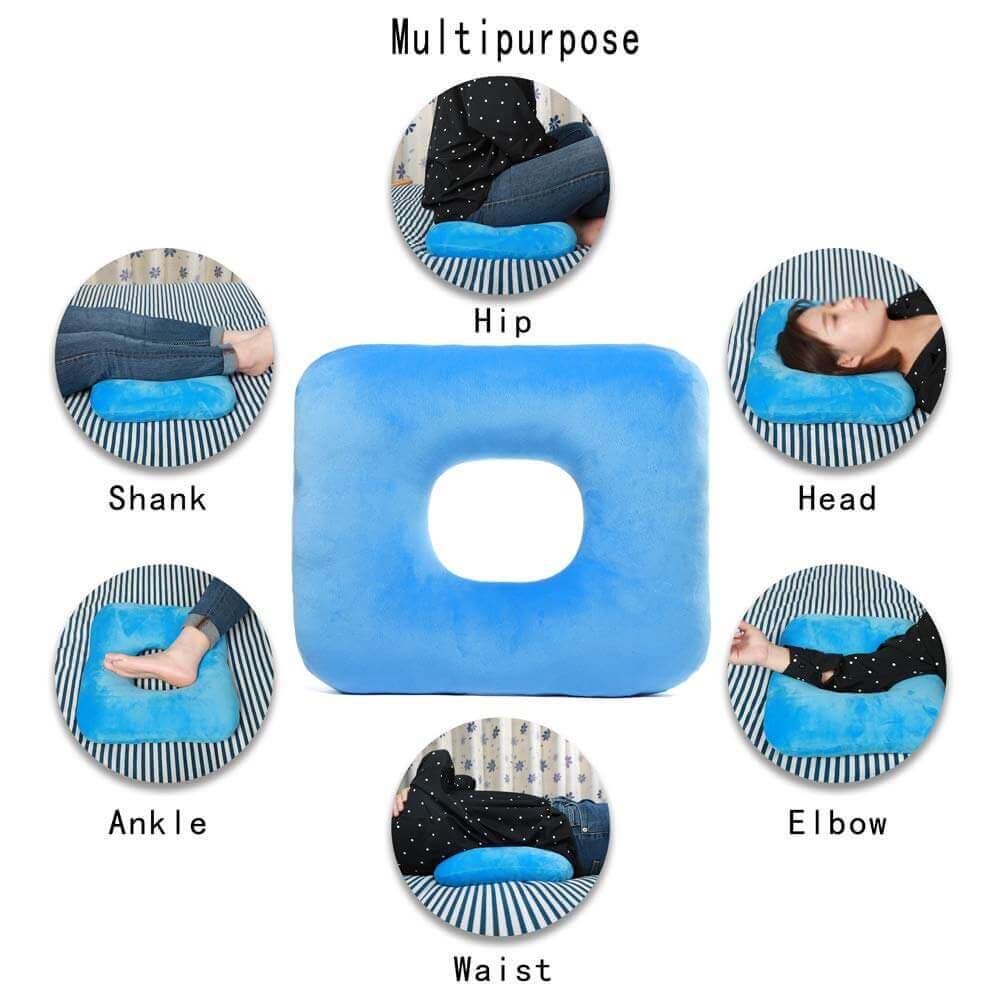 Fanwer donut pillow for tailbone, pultipurpose demo